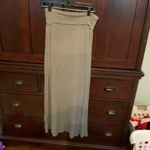 Color Thread gray skirt